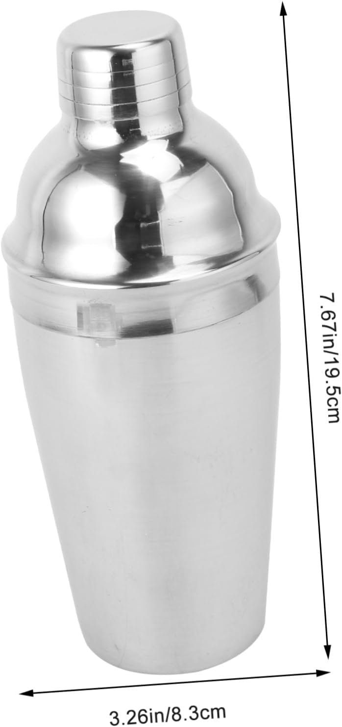 22pcs Stainless Steel Cocktail Shaker Set Complete Bartender Equipment Measuring Cup Strainer Ice Tong for Cocktails