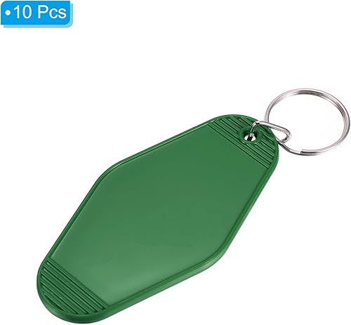 Miniatura 10 de PATIKIL Vintage Motel Llavero, en blanco Hotel Llaveros Llaveros,