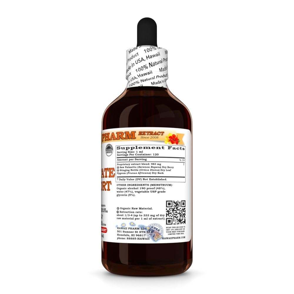 Amazon.com: Prostate Support Tincture, All Natural, Vegan, Pure