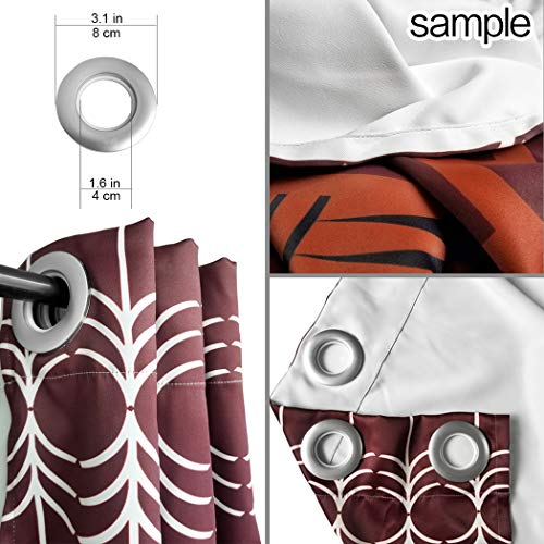 Sxchen Blackout Curtains 2 Panels Grommet Curtains For Bedroom Camouflage Bear Deer Squirrel W54 X L84 Inch #TOP2