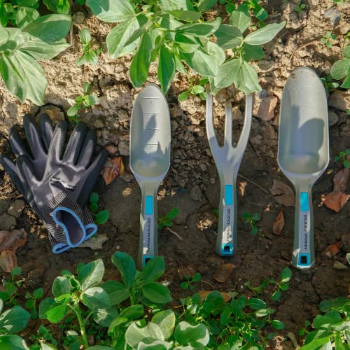 Set de 3 herramientas de jardinería de aluminio GOODSMANN miniatura 3