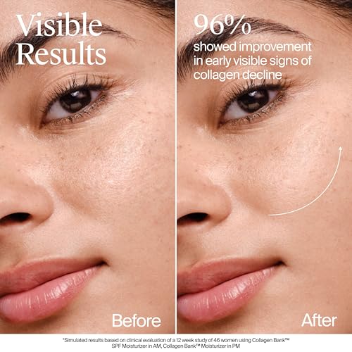 Neutrogena Collagen Bank Face Moisturizer, Daily Skin Care Anti-Aging Face & Neck Collagen Cream with Bakuchiol for Visibly Plump Skin, 2 fl. Oz & Trial Size Hydro Boost Facial Cleanser 0.5oz - Image 5