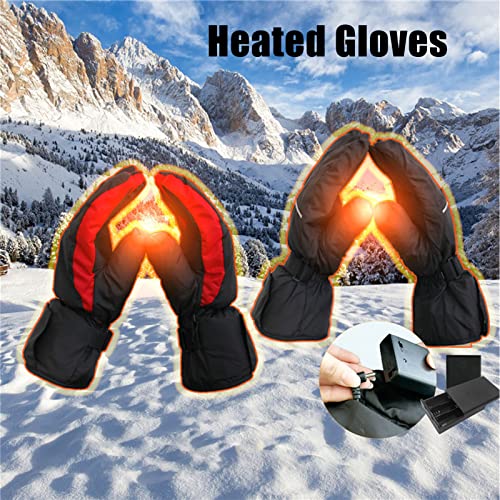 Gants chauffants électriques imperméables Haofy pour ski et pêche - 3