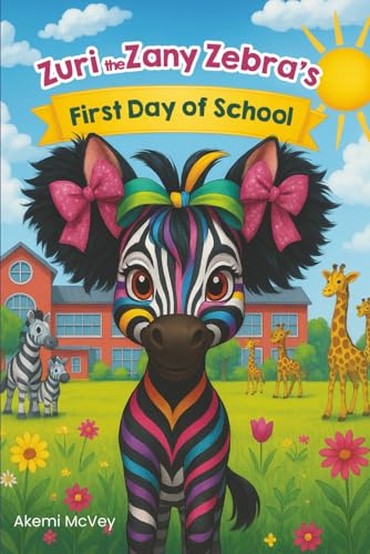 Zuri the Zany Zebra: Zuri the Zaney Zebra's First Day of School