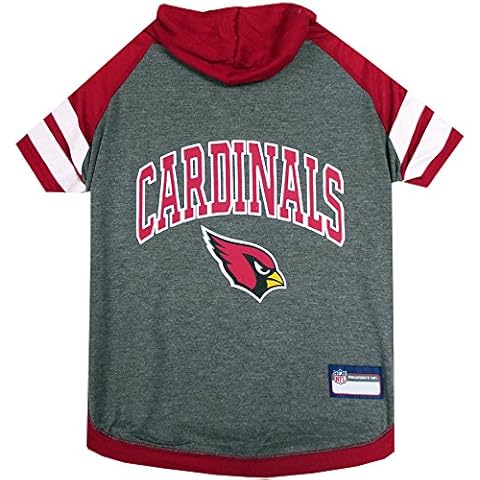 Pets First Arizona Cardinals Hoodie T-Shirt, Medium Cover