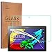 Mr.Shield for Lenovo Tab 2 A10-70 10.1 Inch [Tempered Glass] Screen Protector [0.3mm Ultra Thin 9H Hardness 2.5D Round Edge] with Lifetime Replacement