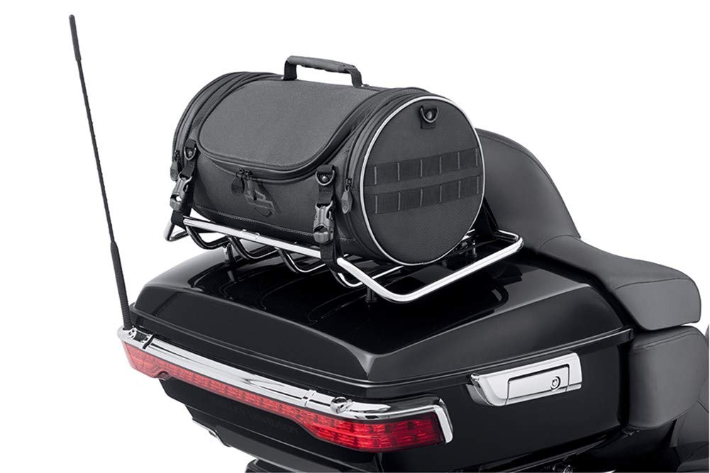 Sac de jour premium Onyx Harley-Davidson pour moto, 43 x 23 cm (16 L)