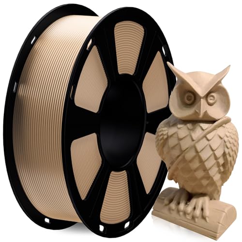 PLA Filament 1.75mm GIANTARM 3D Drucker PLA filament 1 kg Spool Holz schwarz Walnuss