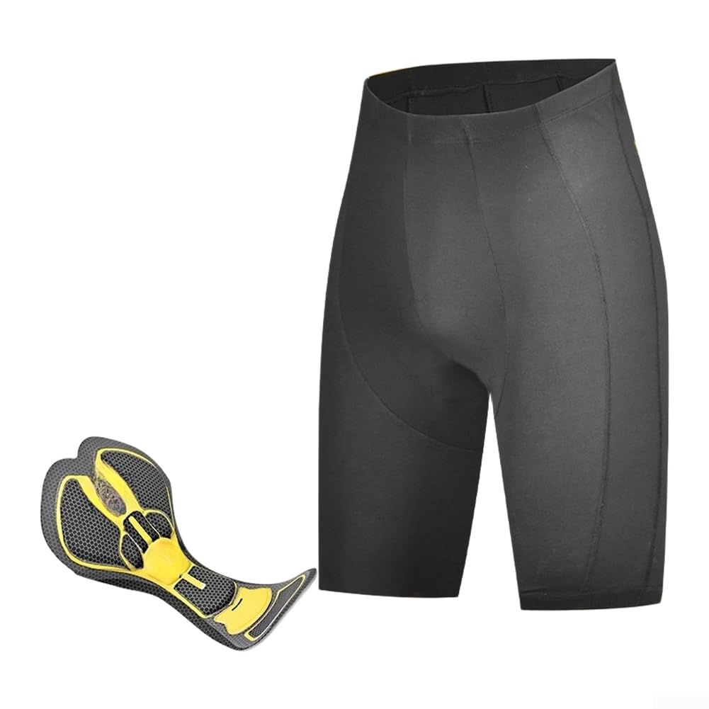 Pantaloncini da ciclismo ad alta elasticità e traspiranti, con cintura antiscivolo imbottita 3D per allenamento estivo su strada e mountain bike