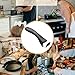 LIFTATAPA Bakelite Pot Handle, Scald-Proof Long Handle Replacement Grip, Removable Cookware Pot Lid Handles with Screw for Cookware Sauce pan and Skillet(Black)