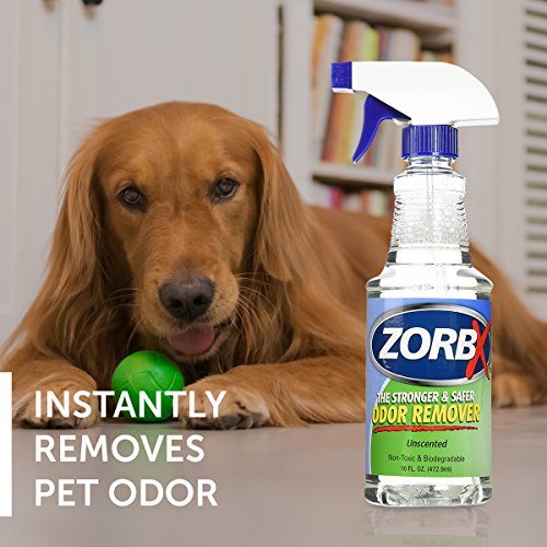 ZORBX Unscented Multipurpose Odor Remover –Safe for All, Even Children, No Harsh Chemicals, Perfumes or Fragrances, Stronger and Safer Odor Remover Works Instantly (16oz)