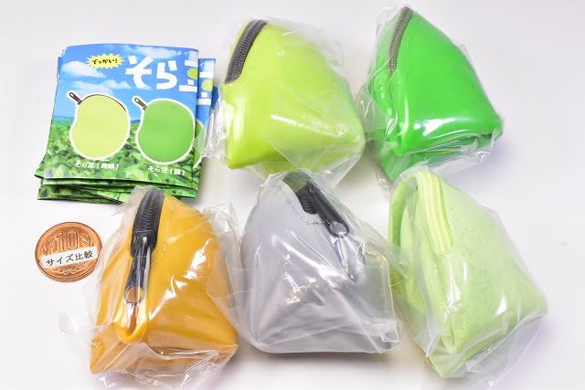 そら　ガチャ詰めポーチ Amazon | ネイチャーテクニカラー MONO でっかい！そら豆ポーチ