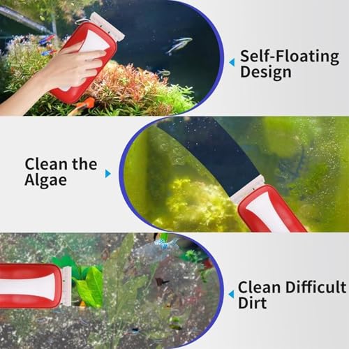 Brosse de nettoyage flottante pour aquarium : finies les chutes au fond du bac - 6