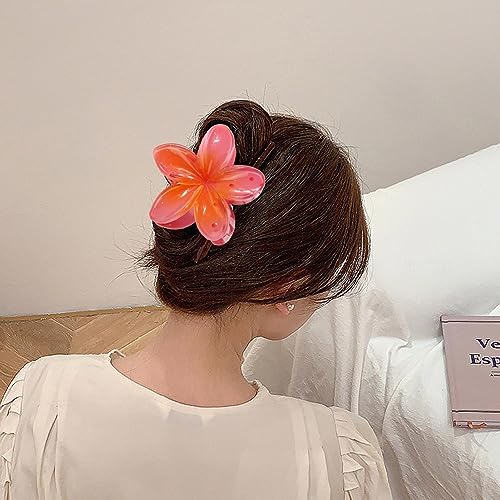 garras flores para cabelos grossos,Plumeria grampo cabelo grandes grampos garra | Garra flor, garra