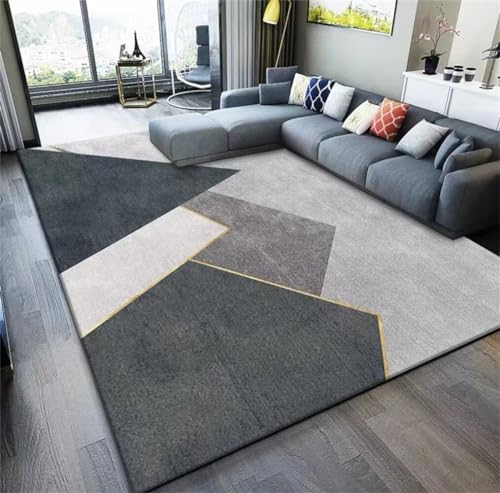 Tapis chambre ado gris et moderne pour créer un espace cocooning - 2