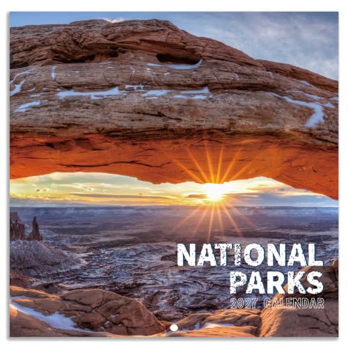 Image of 2027 Calendar - 2027 Wall Calendar - 2027 National Parks Wall Calendar | Jan 2027 - Dec 2027, 12 inch x 24 inch (Open), Thick & Sturdy Paper, Beautiful National Parks