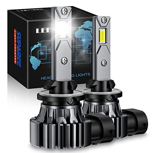 Suparee 880 881 Led Fog Light Bulbs 6500K White 300% Extremely Bright Csp Chips, 1:1 Original Size 880 Fog Light Drl Bulbs Non-Polarity, Pack Of 2 #TOP21