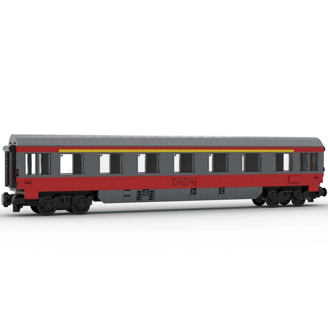 Tren de ingeniería bloques de construcción, 646 piezas, bloques de sujeción, juego de construcción de modelo, técnica de tren de mercancías, tren de mercancías, regalo para adultos