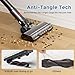 RONEAIR Cordless Vacuum Cleaner Ultra-Lightweight, Pet Vacuum Cleaners for Home with Powerful Suction, Stick Vacuum Cordless Rechargeable, Household Vacuum for Hardwood Floor, Carpet, Pet Hair, Car