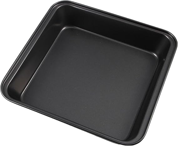 Square Baking Pan - Non-stick Oven Baking Tray for Cooking, Baking Frying Pan for Oven | Heavy Duty Baking Sheet Pan, Kitchen Cooking Baking Pan, Metal Oven Bakeware for Grill Fish, Poultry | キッチンクッキングベーキングフライパン、グリルフィッシュ用のメタルオーブンベイクウェア、鶏肉