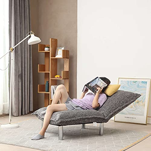 Frithjill Chaise Lounger, Folding Lounge Chair For Living Room And Bedroom, 5-Position Adjustable Comfy Gaming Recliner Chair #TOP1