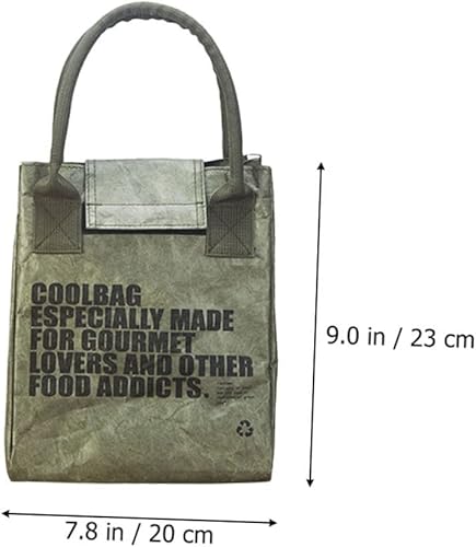 Miniatura 8 de Mobestech Caja de almuerzo para adultos para mujer, bolsa de preservación del calor, bolsa térmica para alimentos, bolsa de almuerzo térmica, bolsa