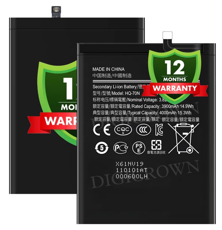 Image of Original HQ-70N Battery Compatible for Samsung Galaxy A11 (SM-A115F) - (4000mAh) - 1 Year Warranty DF7