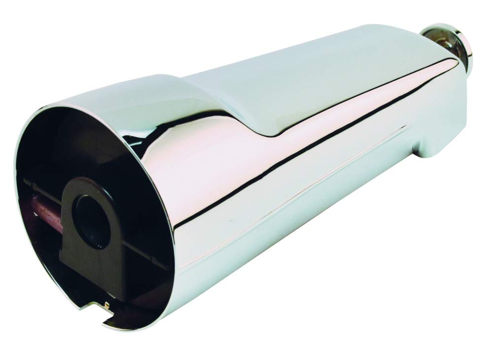Bec inverseur chromé EZ-FLO 15127 avec vis de serrage pour rénover le robinet de baignoire