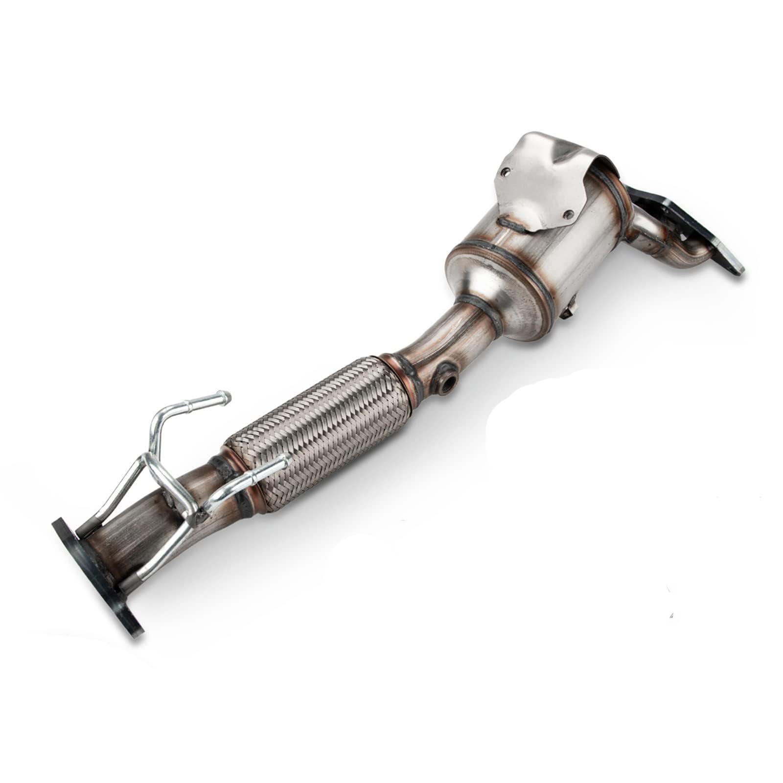 KAC Catalytic Converter Replacement for 2012-2018 Focus SE/SEL/Titanium/S L4 2.0L Stainless Steeland Ceramic Material Ref.No # 674137 1Pcs (EPA