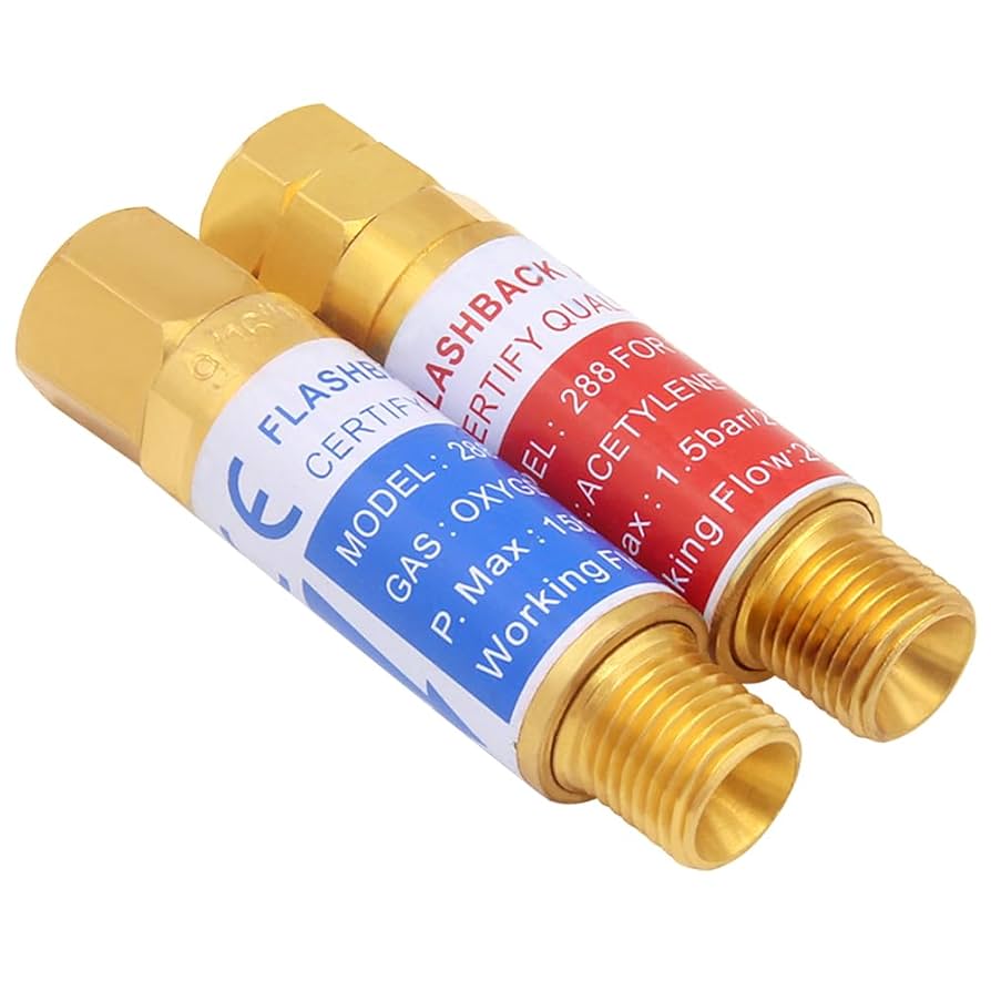 Uenede Oxygen & Acetylene/Propane Flashback Arrestors Set
