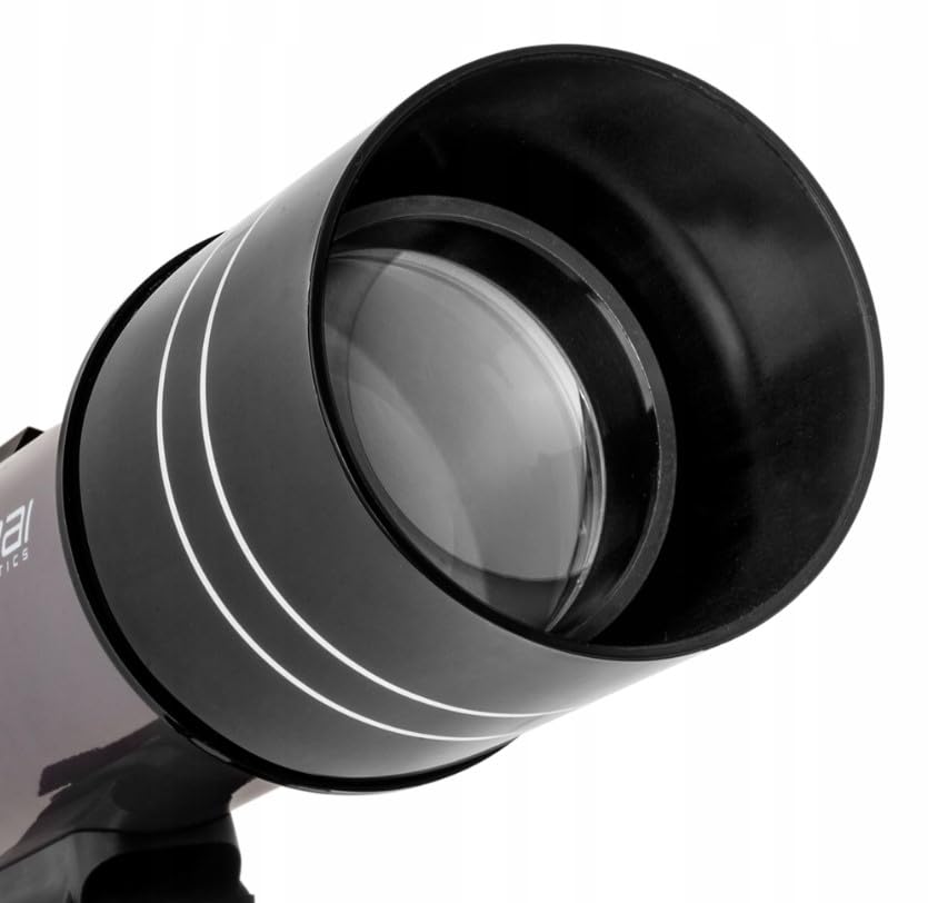 MERCURY Profesjonalny Teleskop Astronomiczny Refrakcyjny | Zoom do 525x | Ogniskowa 700 mm | 3 Okulary | Soczewka Barlowa | Adapter do smartfona | Torba | Filtry słoneczny i księżycowy