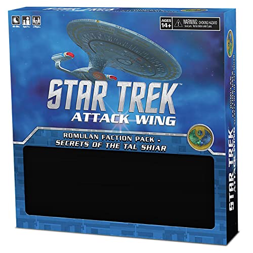 Star Trek Attack Wing Romulien Faction Pack jeu de société Secrets Tal Shiar