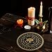Fukaisu Divination Pendulum Board, 11 Inch Wooden Tree of Life Pendulum Dowsing Board with Letters Divination Tools Witchcraft Supplies for Beginner Professional