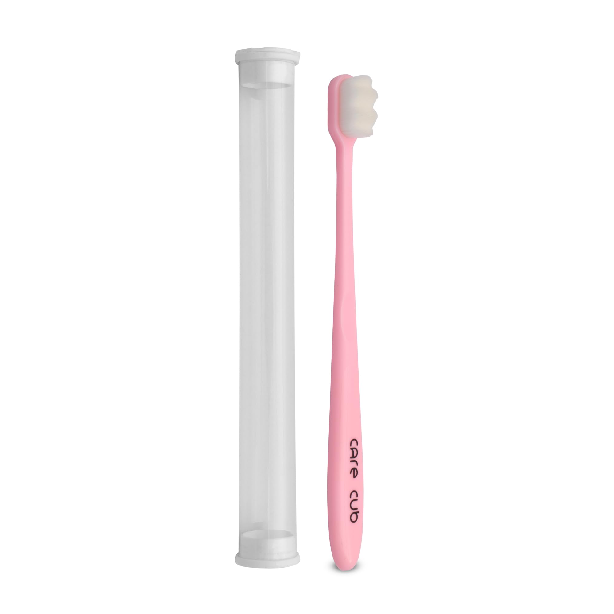 CARECUB Pink ZigZag Toothbrushes with White Bristles - BPA-Free, Ultra Soft Micro Nano Bristles, Ideal for Sensitive Teeth, Suitable for 8+ & Adults (B0CVL5DNK9) Amazon Price History, Amazon Price Tracker