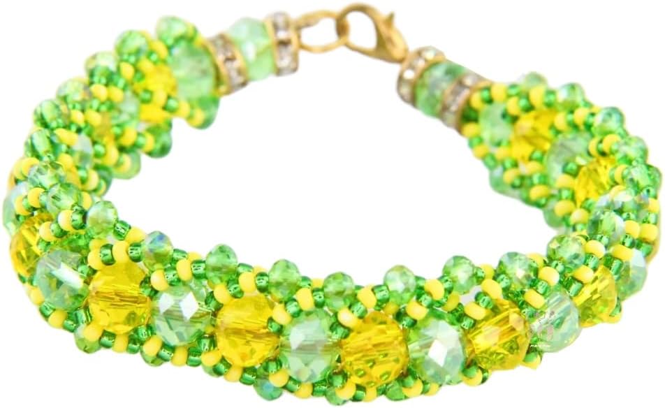 Ilde Tejido de Orunmila - Orunmila Woven Ilde Light Yellow,Green One Size