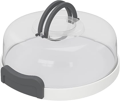 JOEYZ Pie Carrier with Lid and Handle - Fits Pies 10in x 4.5in, BPA Free