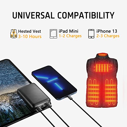 Rechargeable Battery Pack for Heated Clothing