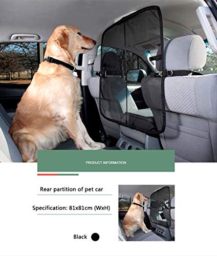 Dog Car Barrier Seat Screen in Car for Pet, Carrier &Travel Accessories,Front Seat Barriers, for Cars, Truck and SUV,Car… - Image 3