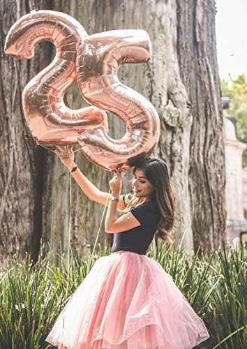 Vista 3 de Globos de números de 40 pulgadas