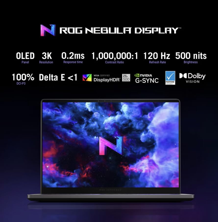 Image of ASUS ROG Zephyrus G14 AI Gaming Laptop 14.0 inch 120Hz 2.8K Display (AMD Ryzen AI 9 HX 370, GeForce RTX 5070 Ti 12GB, 32GB LPDDR5X, 4TB PCIe SSD, RGB KB, WiFi 7, Webcam, Win 11 Pro) w /USB-C Dock