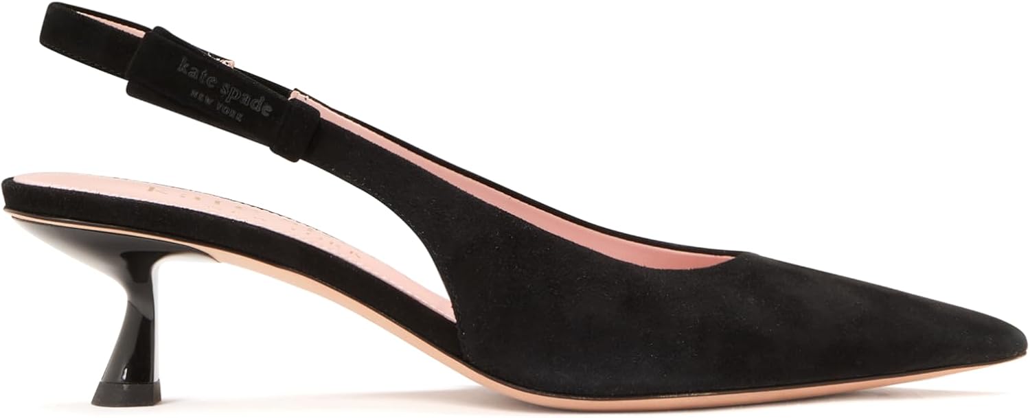 kate spade new york Womens Riley Slingback Kitten Heel