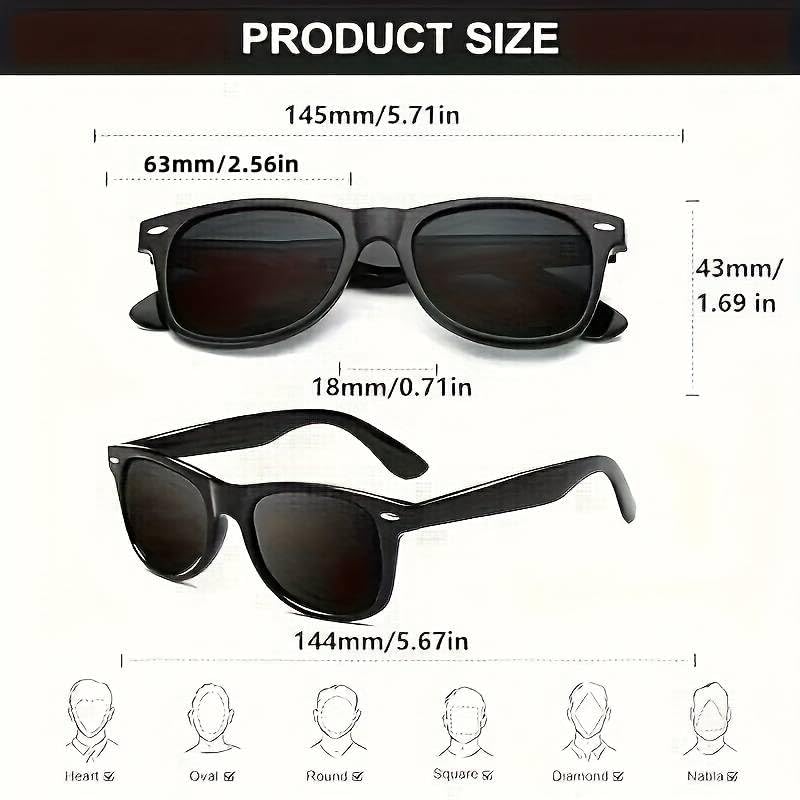 Boolavard Nerd Sunglasses in the Style of Retro Vintage Unisex Glasses - 45 models to choose from image 3