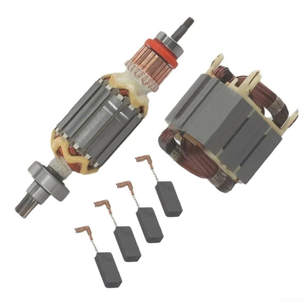 Set di spazzole di carbone per statore rotore per Makita HR4001C HR4010C HR4011C 513633-7 625758-6 CB350 Parti di ricambio per utensili elettrici Kit di 6 componenti in metallo