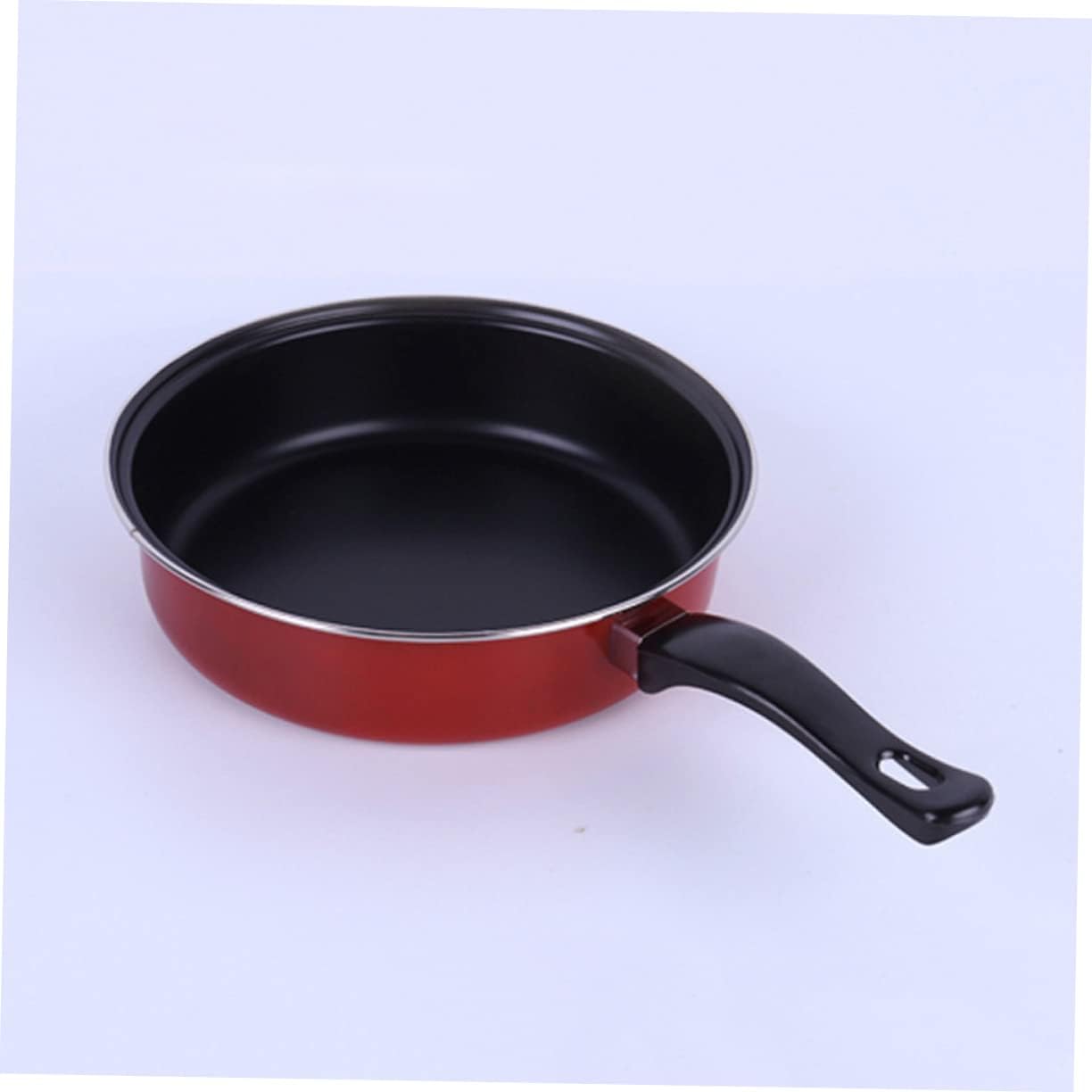 GLEAVI 3pcs Cookware Set Utensil Stainless Cooking Nonstick Milk Pan with Lid Kitchen Pots and Pan Induction Fry Frying Frying Pot Soup Non Stick Non Stick s Red