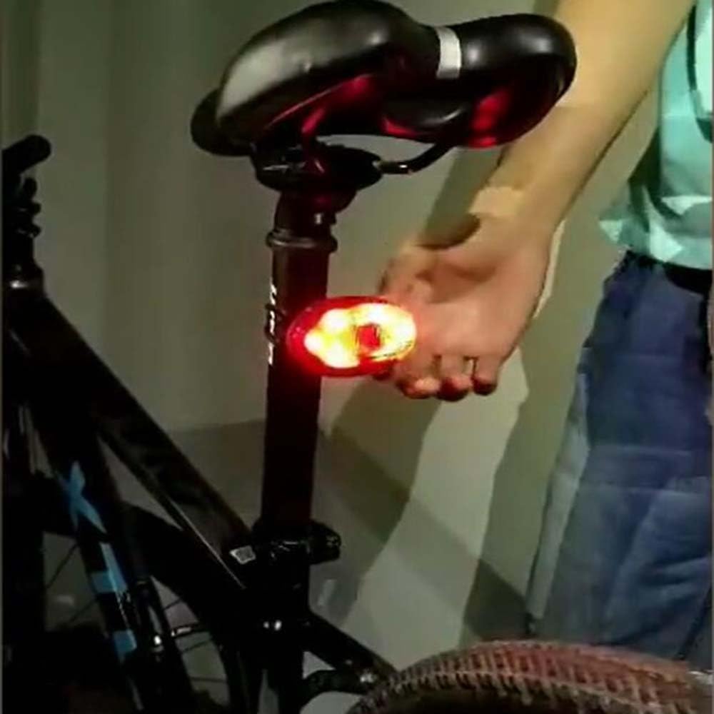 Fanali Posteriori per Biciclette Luci di Segnalazione A LED per Ciclismo All'aperto Indicatori di Direzione per Mountain Bike Luci per Ciclismo