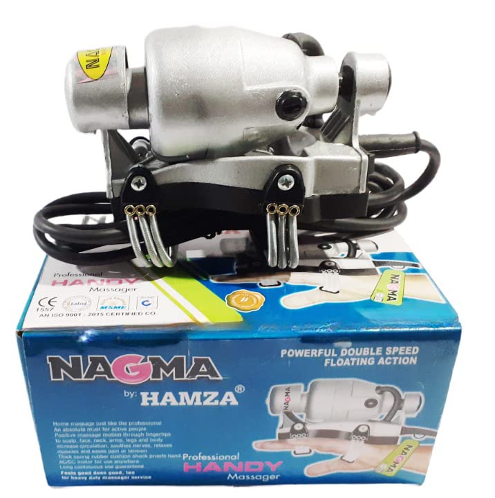 HAMZA® Nagma Powerful Double Speed Floating Action Instant Relief Massager…