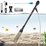 Carefree Fish Aquarium Gravel Cleaner 6Ft Hose Fish Tank Water Changer Sand Vacuum Adjustable Length ABS(for 20~100Gal Tank) 2026 New Upgrade Version