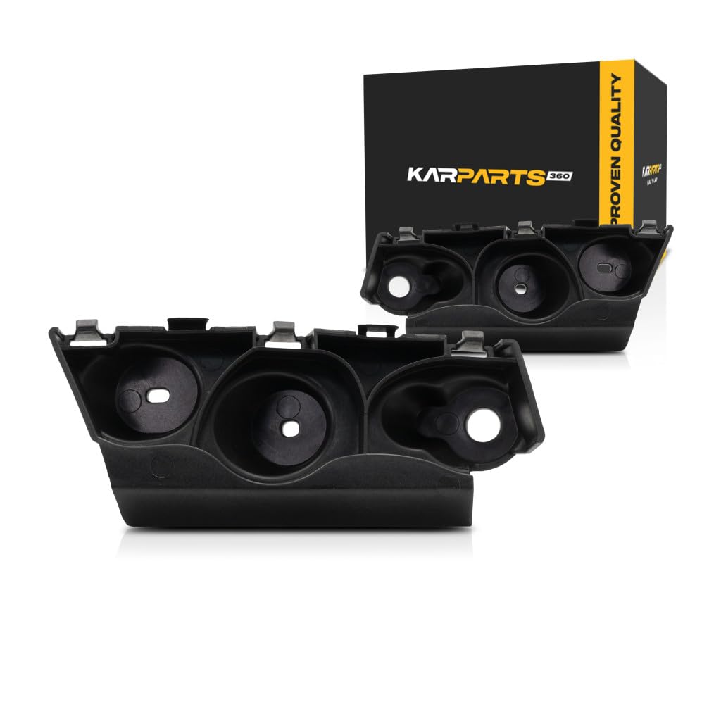 For Chevy Impala Front Bumper Bracket 2014 15 16 17 18 2019 Driver and Passenger Side Pair/Set | Cover | Plastic | GM1032109 + GM1033109 | 22994471 + 22994472