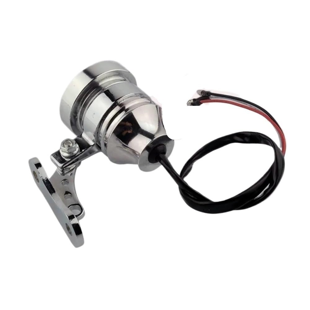 Moto Borde Trasero Freno Marcha Luz LUZ DE Freno Trasera Universal para Motocicleta, para Bobber ATV para Chopper, Intermitente