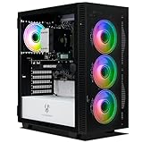 Le PC est équipé d'un SSD de 1000GB M.2 NVMe . Une extension est facilement possible avec 4 ports SATA. Dans notre ARCHON Gaming PC est équipé d'une Nvidia GeForce RTX 3050 6Go. Le PC offre les connexions suivantes : W-LAN(2x), Audio In/Out(1x), USB-A 3.0(2x), USB-A 3.1(1x), Audio Connectors(5.1x), USB 2.0(4x), PS/2(2x), LAN(1x), Bluetooth(1x), HDMI(1x), Display Port(1x).